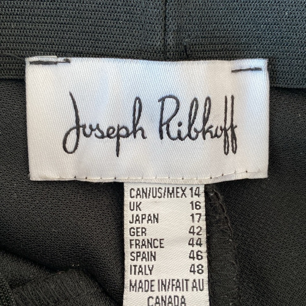 Joseph Ribkoff Black Slim Fit Trousers - Picture 6 of 6